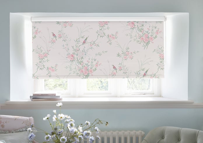 Shabby Chic by Rachel Ashwell Bird Chinoiserie (Blackout), Blossom - Roller Blind - Image 3